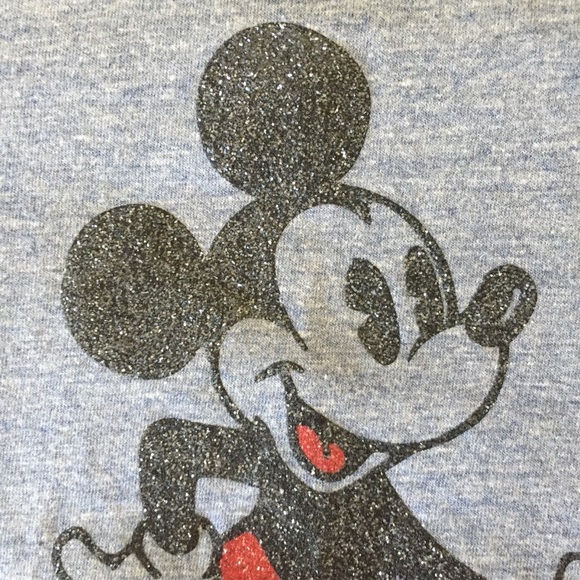 Glitter Disney Mickey Mouse T-shirts - Picture 2 of 8